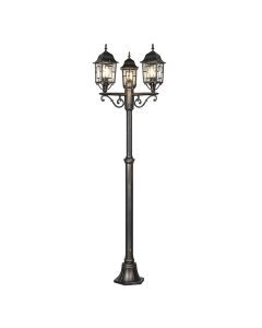 Rust Coloured lamp post classic, Viyan, IP23