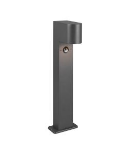 Anthracite outdoor floor lamp with motion sensor modern, Laurien, IP44