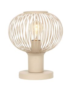 Beige table lamp industrial, Gjalt