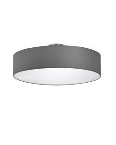 Nickel flush ceiling light modern, Ledbury