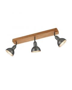 Nickel ceiling spotlight vintage, Amarey