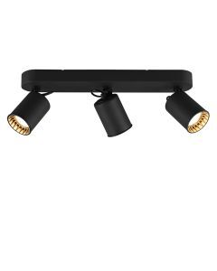 Black ceiling spotlight modern, Shaquan