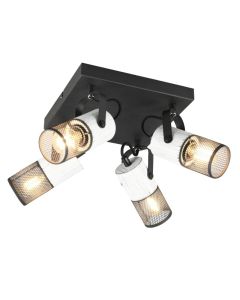Black ceiling spotlight vintage, Marjet