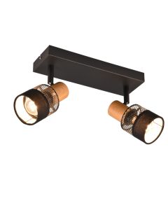Black ceiling spotlight retro, Solmaz