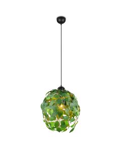 Green dining table hanging lamp design, Urwa