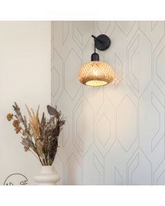 Bamboo wall light brown, Mertcan