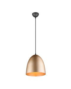 Brass dome pendant light modern, Ingmar