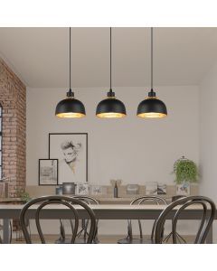 Black pendant light industrial, Sylvano