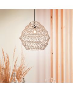 Brown pendant light rustic, Liduina