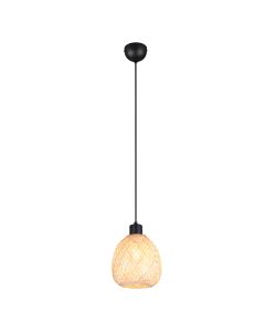 Bamboo pendant light brown, Piotr