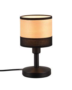 Wooden table lamp modern, Ying, with switch