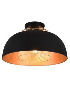 Black ceiling light industrial, Sylvano