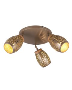 Brown ceiling spotlight modern, Delana