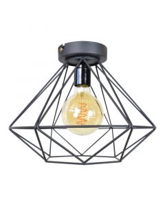 Industrial ceiling light black, Merlon