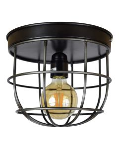 Industrial ceiling light black, Nova