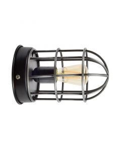 Industrial wall light black, Nova