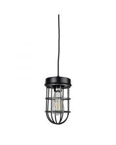 Industrial pendant light black, Nova