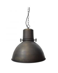 Industrial dining table hanging lamp brass, Brasd