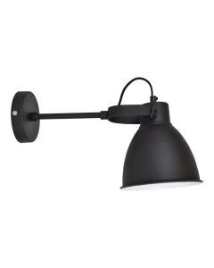 Industrial wall light black, Locker