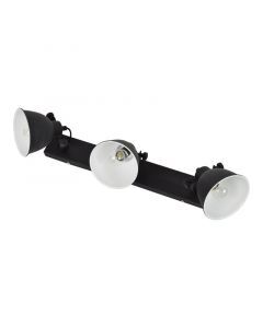 Industrial ceiling spotlight black, Redon
