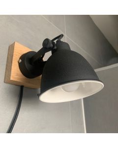 Industrial wall light black, Redon