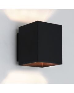 Modern up down wall light black, Dalila