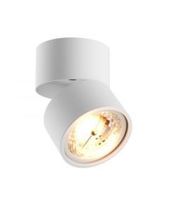 Modern ceiling spotlight white, Reinout