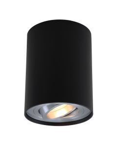 Modern surface mounted downlight black, Snertinge