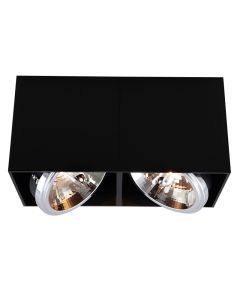 Modern surface mounted downlight black, Harup