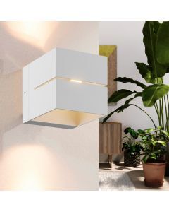 Modern up down wall light white, Gedser