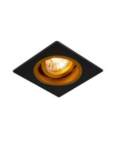 Modern recessed light gold, Bredal
