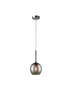 Design pendant light chrome, Gwendolynn