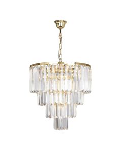 Design pendant light gold, Kajol