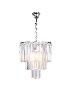 Design pendant light chrome, Kajol