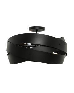 Modern ceiling light black, Tanno