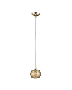 Design pendant light gold, Krystel