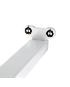 4ft LED Tube Light Fitting - Robo - For 2 Tube Lights - IP22