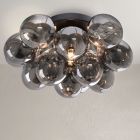 Metal ceiling light grey, Cyril