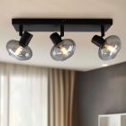 Design ceiling spotlight black, Skip
