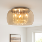 Design ceiling light amber, Lorenzo