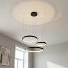 Design pendant light black, Giorgio, 60W, 2700K LED