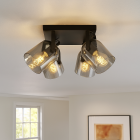 Design ceiling spotlight grey, Clyde