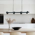 Modern pendant light black, Carlos