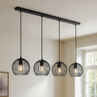 Industrial pendant light black, Wiro