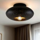 Oriental ceiling light black, Hila