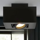 Modern surface mounted downlight black, Akira