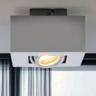 Modern surface mounted downlight white, Akira