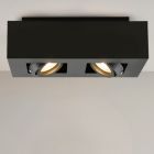 Modern surface mounted downlight black, Akira