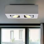 Modern surface mounted downlight white, Akira