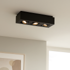 Modern surface mounted downlight black, Akira